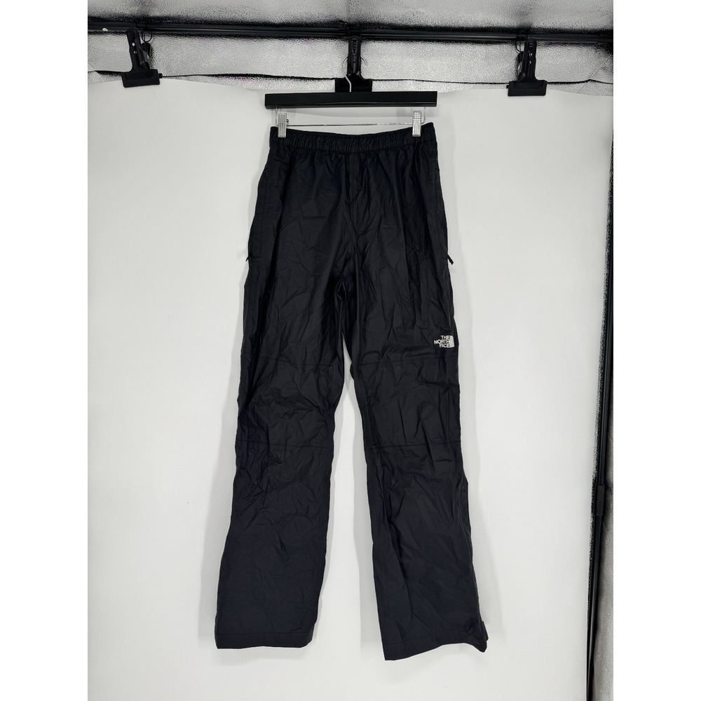 The North Face Antora Rain Pants Mens S Black 100% Nylon Outdoor Hiking DryVent